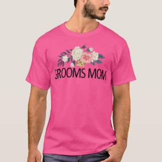 T-shirt Fleurs florales Sarcastique Funny Grooms Maman