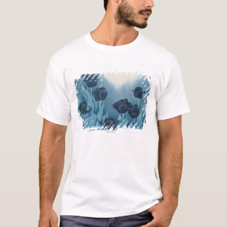 T-shirt Fleurs foncées