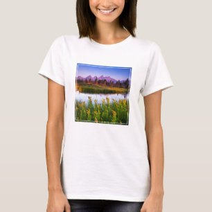 T-shirt Fleurs Grand Teton National Park, Wyoming