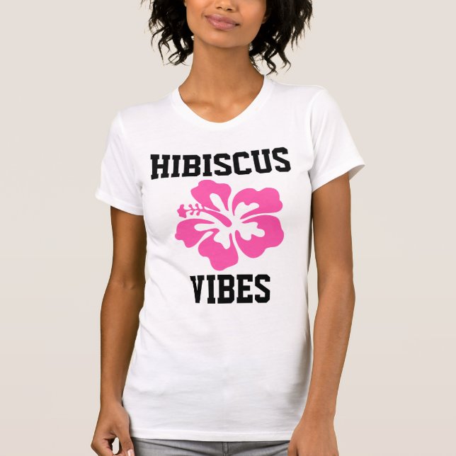 T-shirt FLEURS HIBISCUS (Devant)