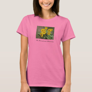 T-shirt Fleurs jaunes
