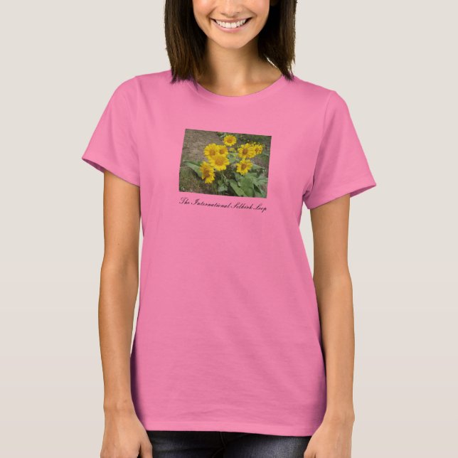 T-shirt Fleurs jaunes (Devant)