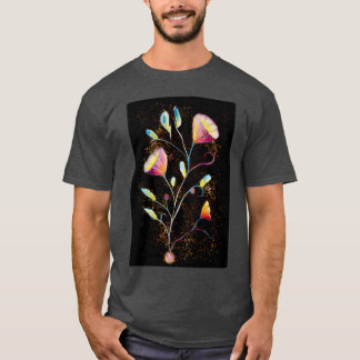 T-shirt Fleurs jaunes dans l'espace
