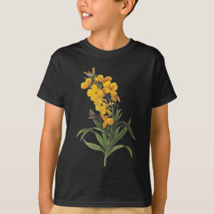 T-shirt Fleurs jaunes, Pierre Joseph Redouté