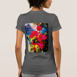 T-shirt Fleurs Lumineuses