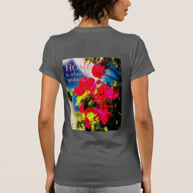 T-shirt Fleurs Lumineuses (Dos)