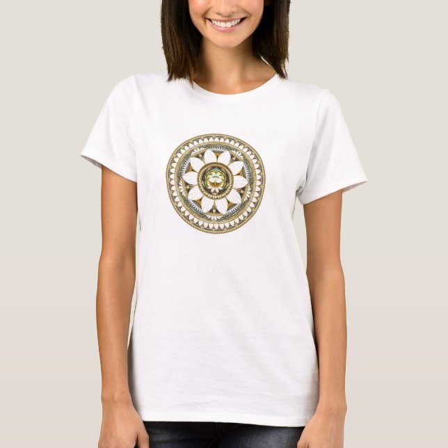 T-shirt Fleurs Lys délicates (Devant)