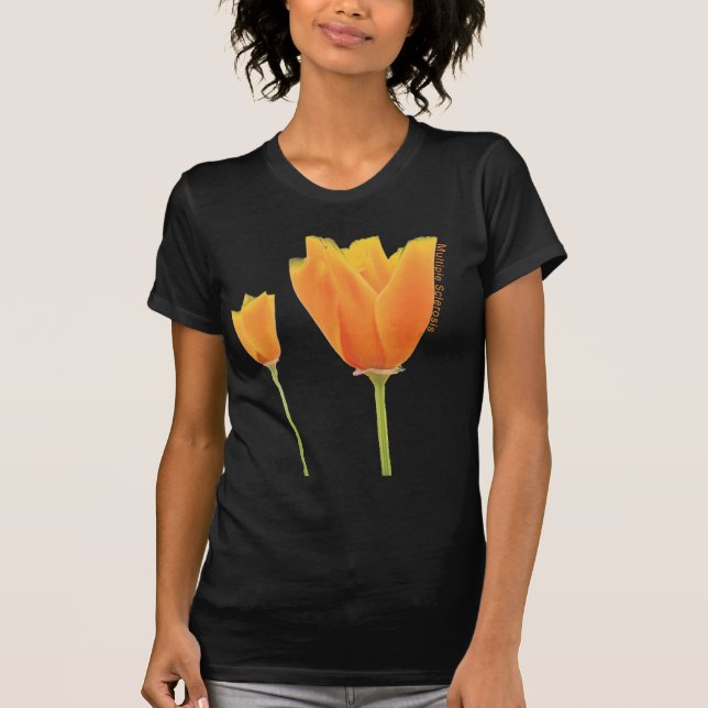 T-shirt Fleurs pour la milliseconde (Devant)