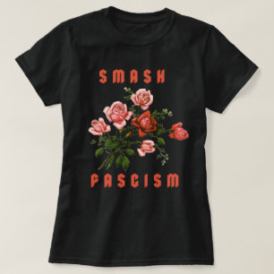 T-shirt Fleurs Rétro - Fascisme Smash