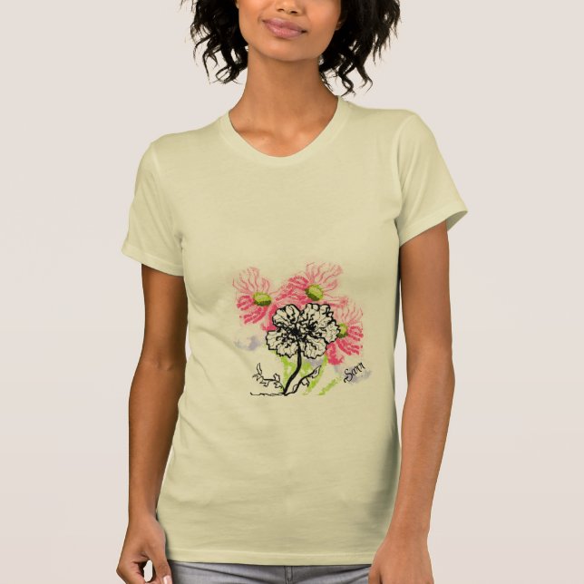 T-Shirt : Fleurs Sauvages (Devant)