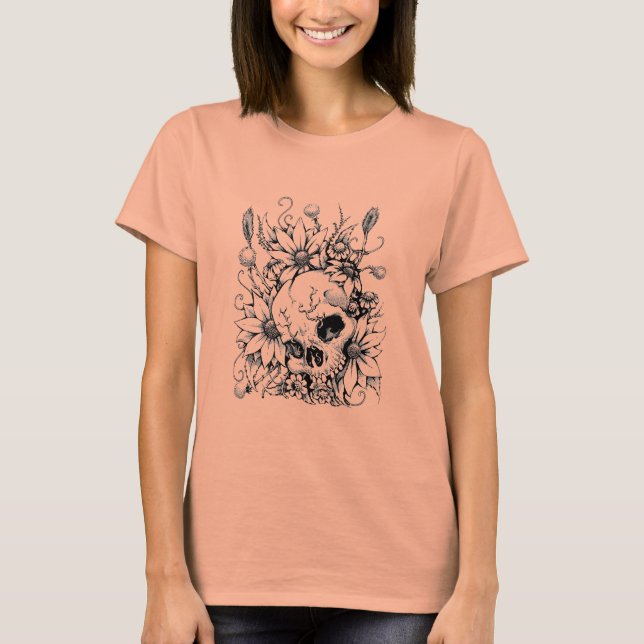 T-shirt Fleurs sauvages (Devant)