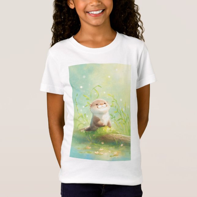 T-Shirt Fleurs sauvages et zones humides, le conte d'une l (Devant)