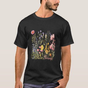 T-shirt Fleurs sauvages Je déteste Trump subtilement Chass