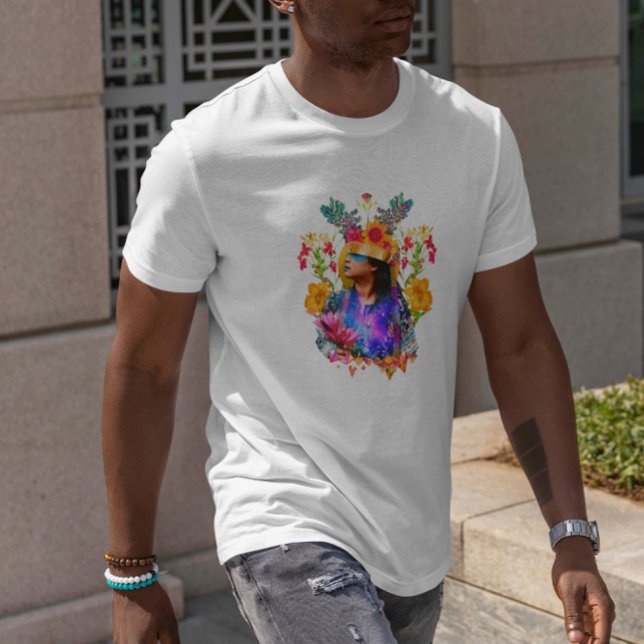 T-shirt Fleurs Selvatiques fille (Créateur téléchargé)