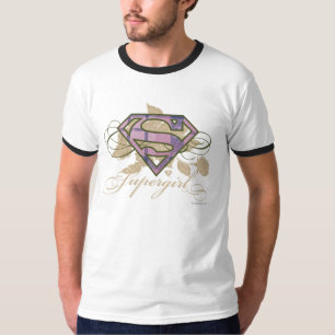 T-shirt Fleurs Supergirl