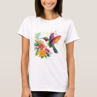 Fleurs tropicales des colibris