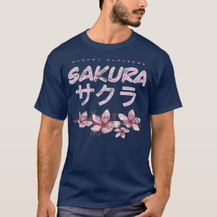T-shirt Fleurs vintages Sakura Fleurs cerises Fleur Jour J