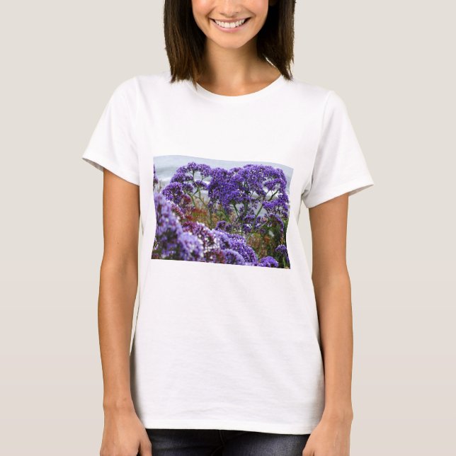 T-shirt Fleurs violettes (Devant)