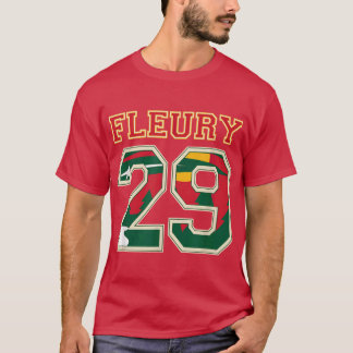 T-shirt FLEURY 29 Fleur de gardien de but sauvage Minnesot