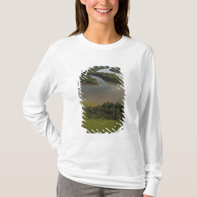 T-shirt Fleuve Essequibo, plus long fleuve de Guyane, et (Devant)