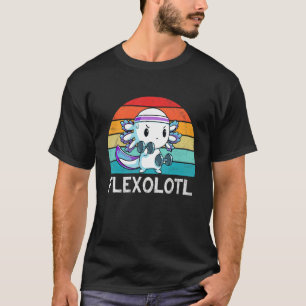 T-shirt Flexolotl Axolotl Flex o lotl Axolotl Gym Workout