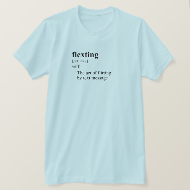 T-SHIRT FLEXTING (Design devant)