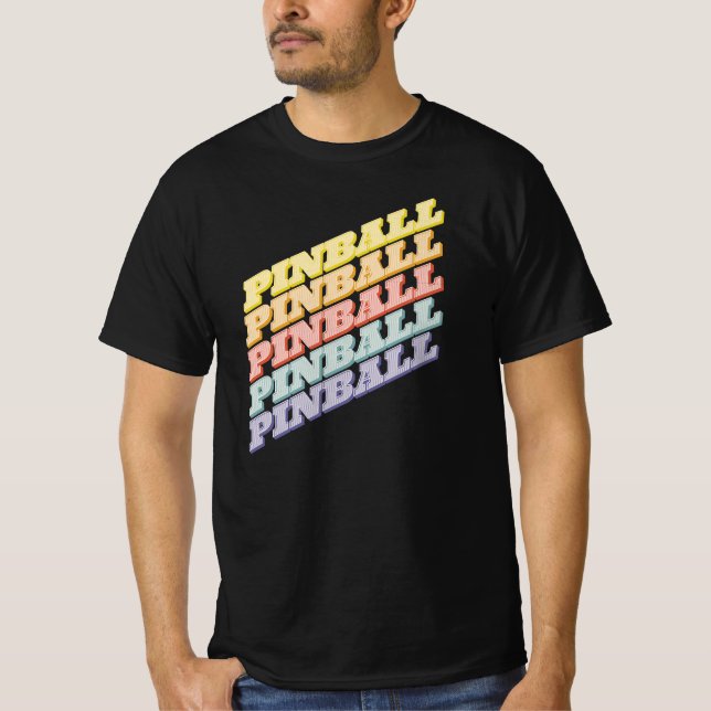 T-shirt Flick My Balls - Funny Pinball (Devant)