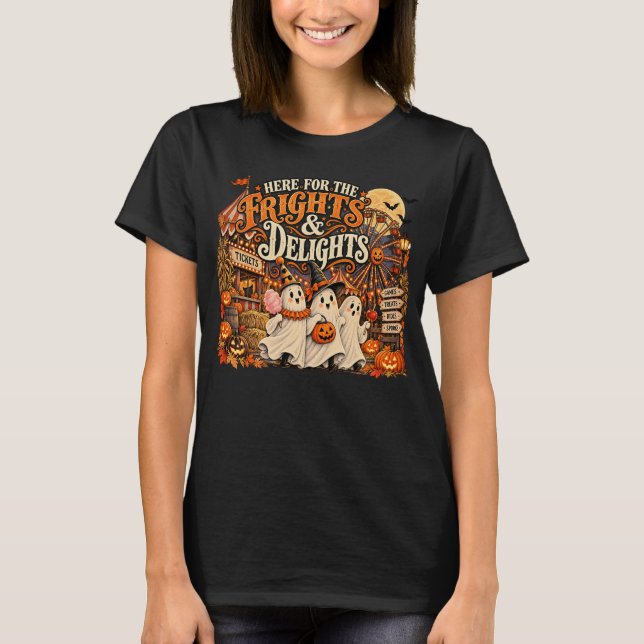 T-shirt Flights & Delights (Devant)