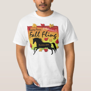 T-shirt Fling d'automne de ferme de Brookstock 2011/Byway