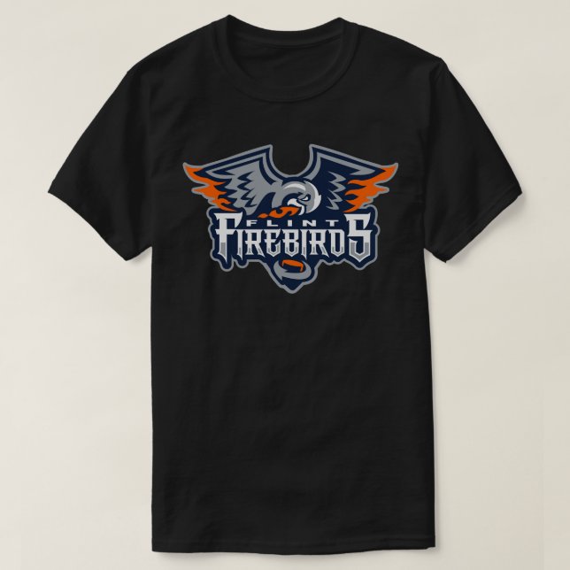 T-shirt Flint Firebirds Hockey Classic T Shirt (Design devant)