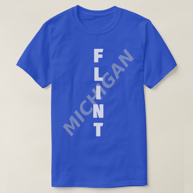 T-shirt Flint Michigan 20 (Design devant)