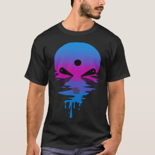 T-shirt Flipper à thème coucher de soleil rétro vintage