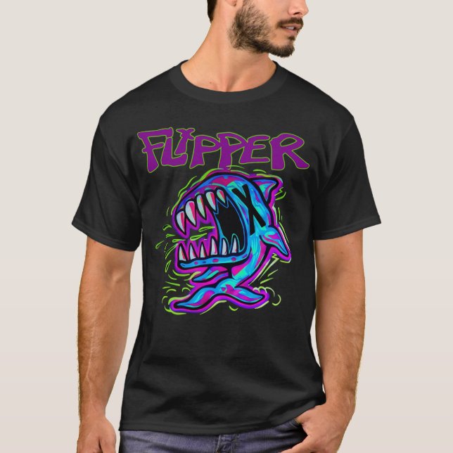 T-shirt Flipper drôle (Devant)