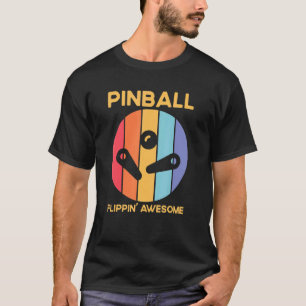 T-shirt Flipper Vintage Rétro Incroyable Jeu de Flipper