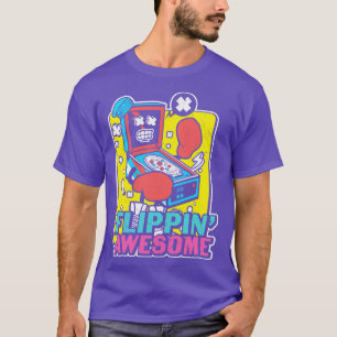 T-shirt Flippin Awesome Funny Retro Arcade Gamer