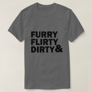 T-SHIRT FLIRTY ET SALE VELUS