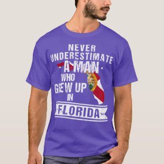 T-shirt Flo Grown Design pour hommes Floride autochtone