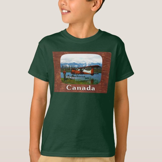 T-shirt Floatplane De Havilland Beaver (Devant)
