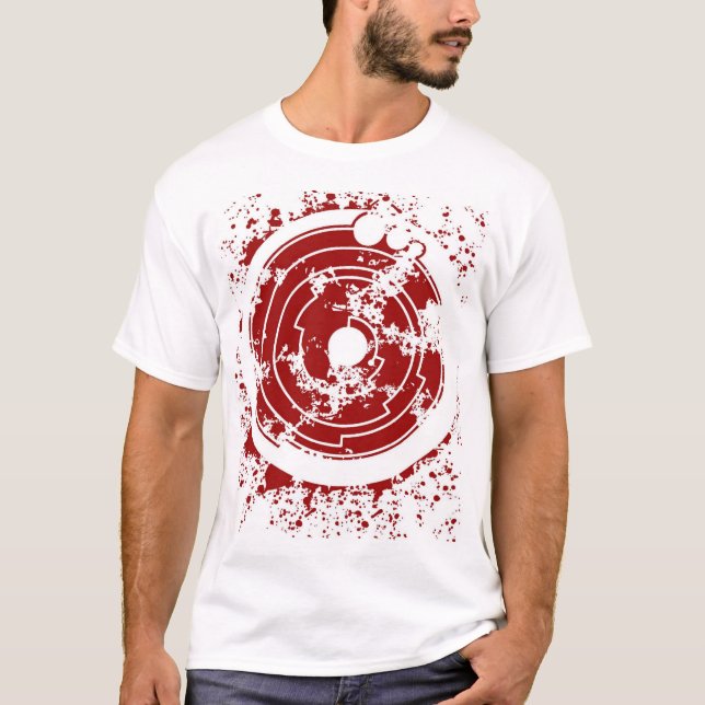 T-shirt Floc de crème anglaise (Devant)