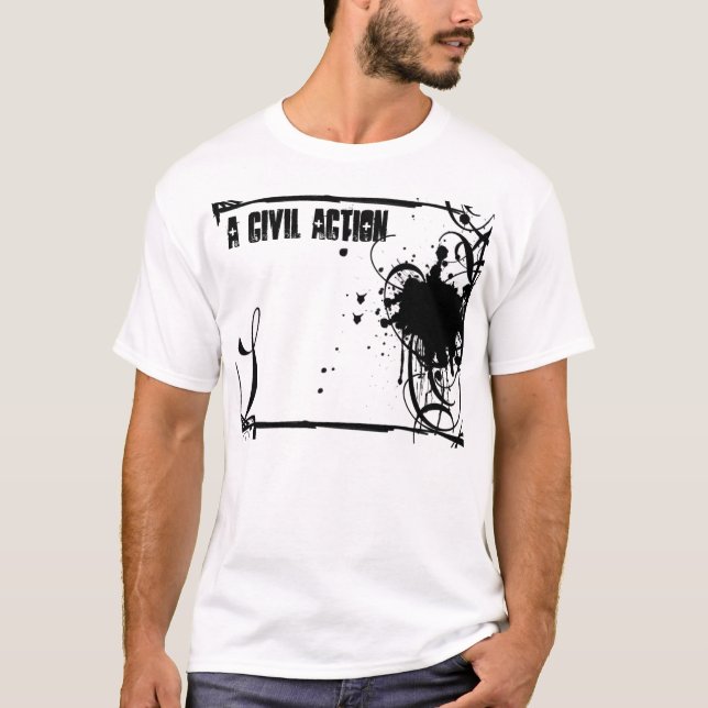 T-shirt floc de fantaisie (Devant)