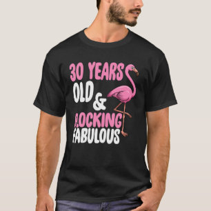 T-shirt Flocking Fabuleux 40e Anniversaire Chemise Funny R