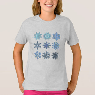 T-shirt Flocon de neige