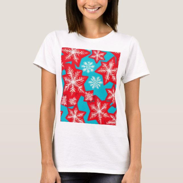 T-shirt Flocon de neige (Devant)