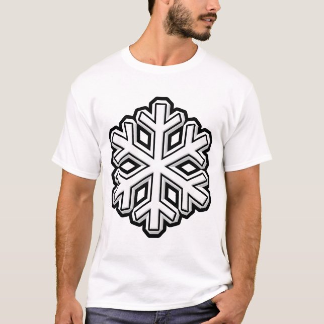 T-shirt Flocon de neige (Devant)