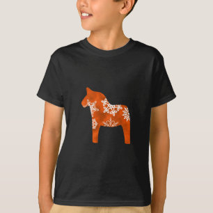 T-shirt Flocon de neige de cheval de Dala