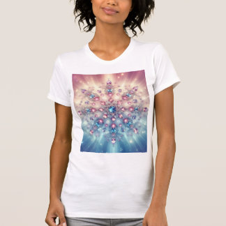 T-shirt Flocon de Neige en Cristal de Starlight — Mandala 