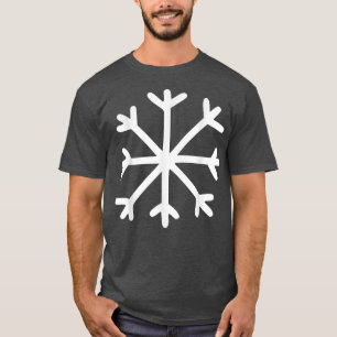 T-shirt Flocon de neige mignon esthétique branché