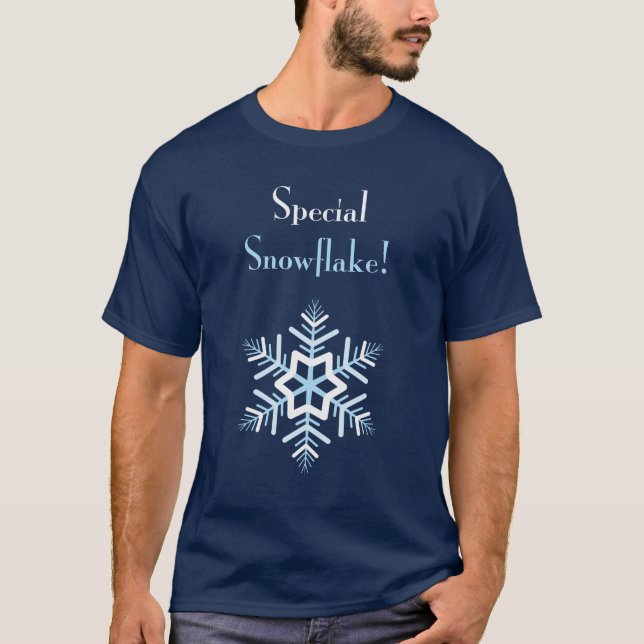 T-shirt Flocon de neige spécial ! (Devant)