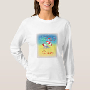 T-shirt Flocons de neige de la Floride de Joyeux Noël