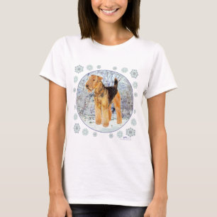 T-shirt Flocons de Terrier Gallois